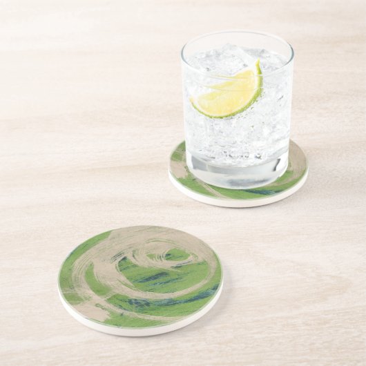 Dessous De Verre En Grès Le bord de l'eau (Côté)