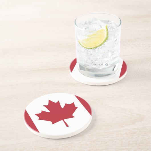 DESSOUS DE VERRE EN GRÈS LE CANADA (Côté)