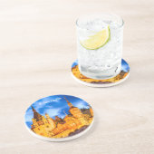 Dessous De Verre En Grès Le château de Peles (Côté)