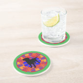 Dessous De Verre En Grès Le chercheur (Côté)