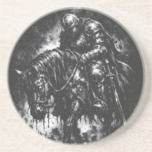 Dessous De Verre En Grès Le Chevalier Déchu par BurnsInHell