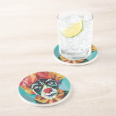 Dessous De Verre En Grès le clown (Côté)