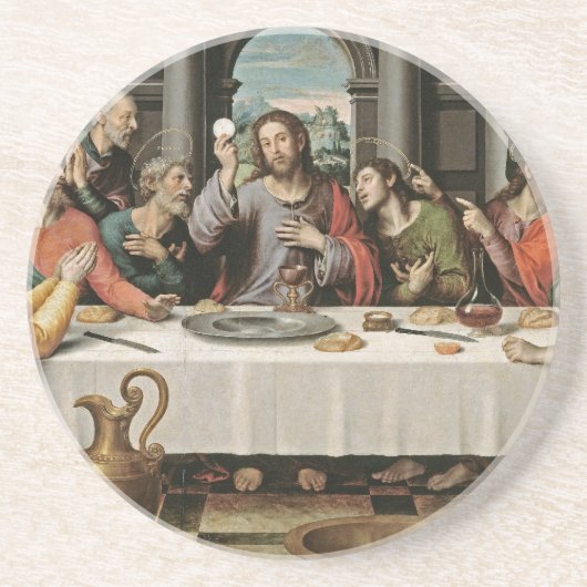 Dessous De Verre En Grès Le Dernier souper (Devant)