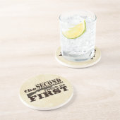 Dessous De Verre En Grès Le deuxième amendement protège le premier (Côté)