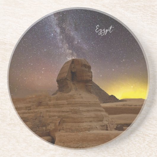 Dessous De Verre En Grès Le Grand Sphinx De Gizeh (Devant)