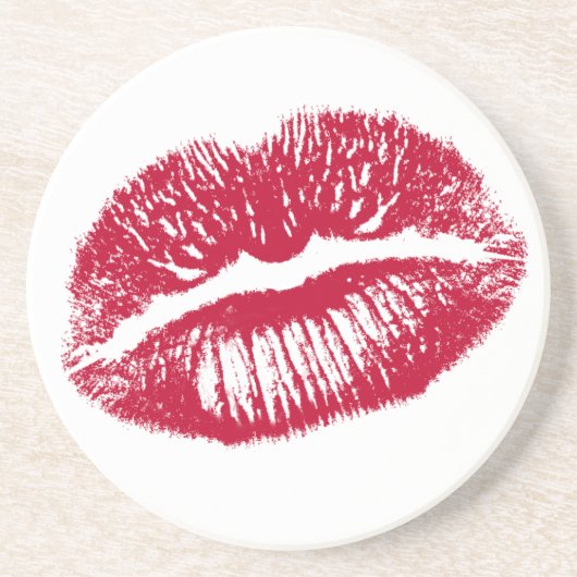 Dessous De Verre En Grès Le Kiss (Devant)