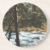 Dessous De Verre En Grès Le long de la rivière McKenzie (Devant)