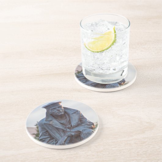 Dessous De Verre En Grès Le marin solitaire (Côté)