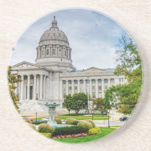 Dessous De Verre En Grès Le Missouri Capitole (Devant)