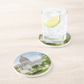 Dessous De Verre En Grès Le Missouri Capitole (Côté)