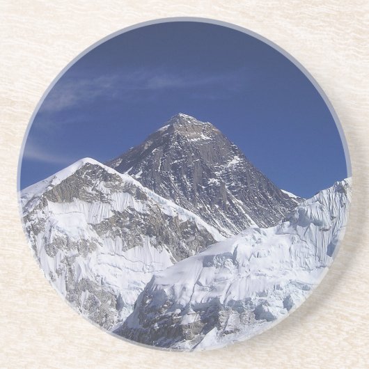 Dessous De Verre En Grès Le mont Everest (Devant)
