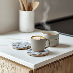 Dessous De Verre En Grès Le Motif scandinave Mountain Peaks Dessous de verr