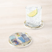 Dessous De Verre En Grès Le musicien (Côté)