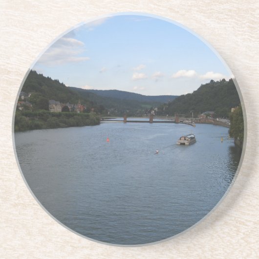 Dessous De Verre En Grès Le Neckar (Devant)