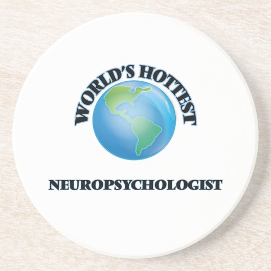 Dessous De Verre En Grès Le Neuropsychologist le plus chaud du monde (Devant)