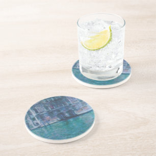 Dessous De Verre En Grès Le palais da Mula Claude Monet