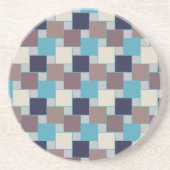 Dessous De Verre En Grès Le paon sur la plage (Devant)