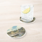 Dessous De Verre En Grès Le pont routier d'Argenteuil par Claude Monet (Côté)