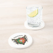 Dessous De Verre En Grès Le Portugal (Côté)