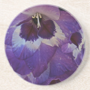 Dessous De Verre En Grès Le pourpre de couleur
