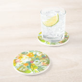 Dessous De Verre En Grès Le printemps a Sprung II (Côté)