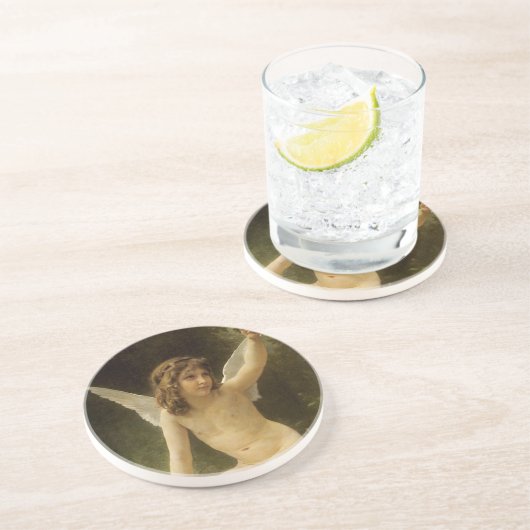 Dessous De Verre En Grès Le Prisonnier (Le Captif) par Bouguereau (Côté)