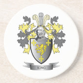 Dessous De Verre En Grès Le Roi manteau des bras (Devant)