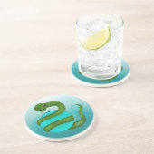 Dessous De Verre En Grès Le serpent (Côté)