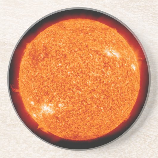 Dessous De Verre En Grès Le soleil bouillant (Devant)