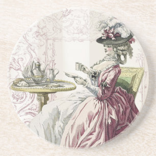 Dessous De Verre En Grès Le thé de l'après-midi !