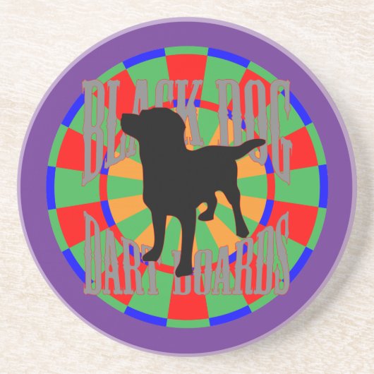 Dessous De Verre En Grès Le Villager (Devant)