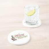 Dessous De Verre En Grès Le vin est meilleur marché que la thérapie (Côté)