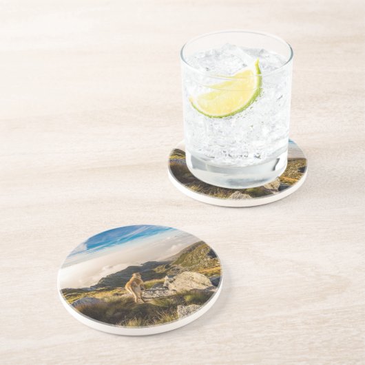 Dessous De Verre En Grès Le voyage (Côté)