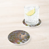 Dessous De Verre En Grès L'eau en mouvement (Côté)