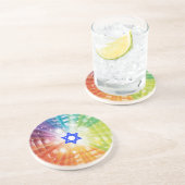 Dessous De Verre En Grès L'éclat juif des lumières (Côté)