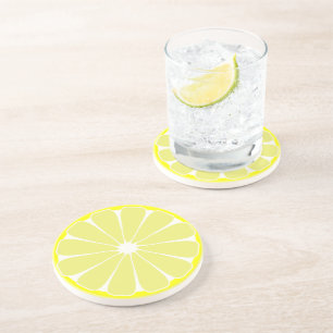 Dessous De Verre En Grès Lemon Coaster