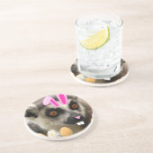 Dessous De Verre En Grès Lemur Easter (Côté)
