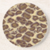 Dessous De Verre En Grès Leopard (Devant)