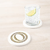 Dessous De Verre En Grès Leopard O (Côté)