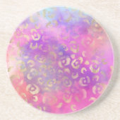 Dessous De Verre En Grès Leopard Paint Series Design 11 (Devant)