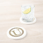 Dessous De Verre En Grès Leopard U (Côté)