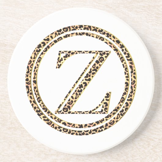 Dessous De Verre En Grès Leopard Z (Devant)