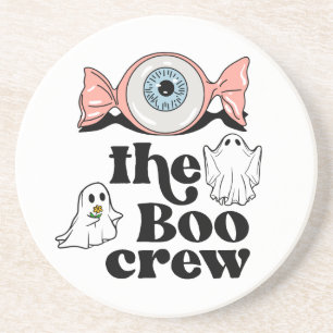 Dessous De Verre En Grès L'équipage du Boo   Spooktacular Halloween Squad
