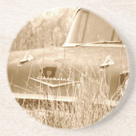 Dessous De Verre En Grès les années 50 Chevy (Devant)