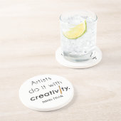 Dessous De Verre En Grès Les artistes le font avec créativité (Côté)