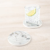 DESSOUS DE VERRE EN GRÈS LES CARAÏBE : CARTE, 1775 (Côté)