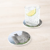 DESSOUS DE VERRE EN GRÈS LES CHÂTEAUX BIEN ÉQUIPÉS (Côté)