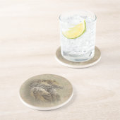 Dessous De Verre En Grès Les chevaux (Côté)
