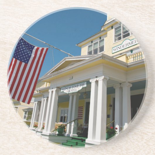 Dessous De Verre En Grès Les Etats-Unis, Michigan, île de Mackinac (Devant)