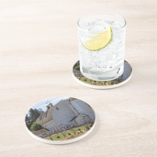 Dessous De Verre En Grès Les Etats-Unis, Washington, pullman, grange (Côté)